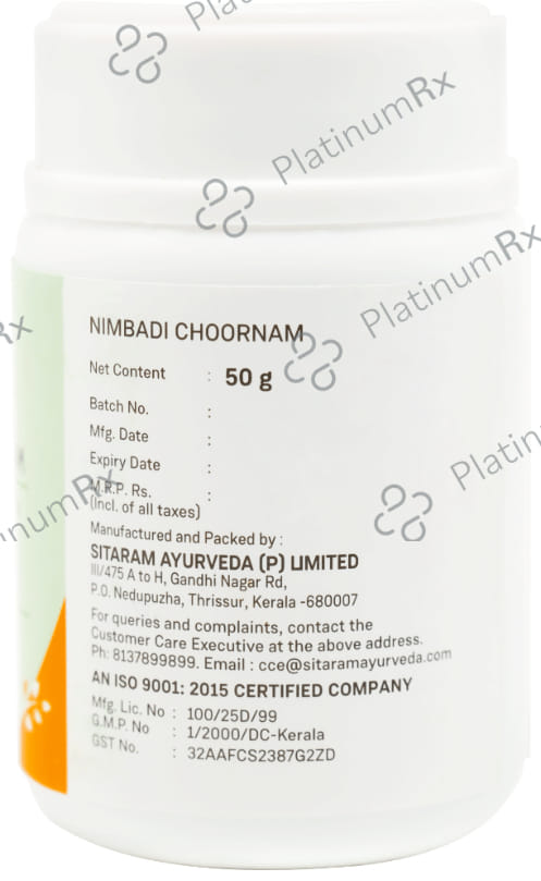 Sitaram Ayurveda Nimbadi Choornam