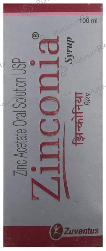 Zinconia 20mg Syrup 100ml