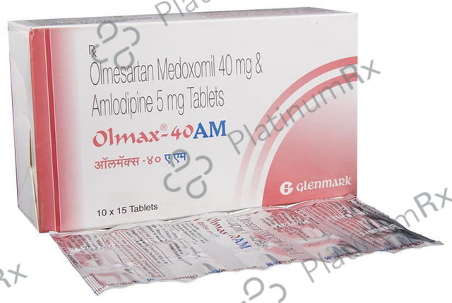 Olmax 5/40mg AM Tablet 15s