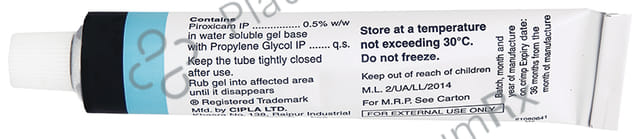 Pirox 0.5% Gel 30gm