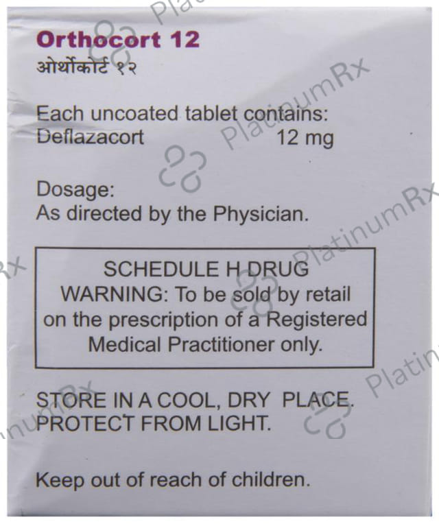 Orthocort 12 Tablet