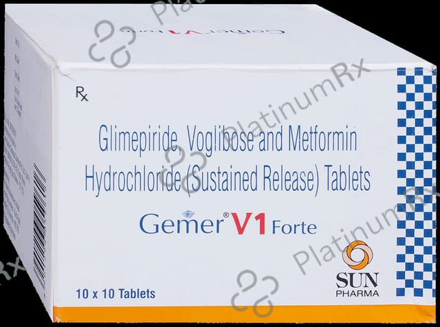 Gemer V Forte 1/1000/0.2mg Tablet 10s