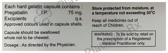 Pregacon 75 Capsule
