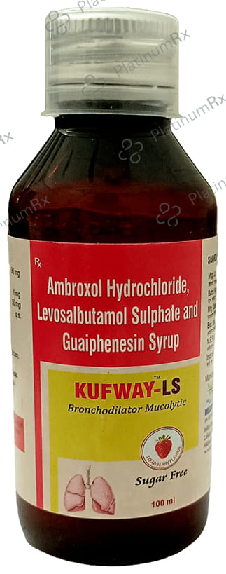 Kufway LS Syrup Strawberry Sugar Free 100ml