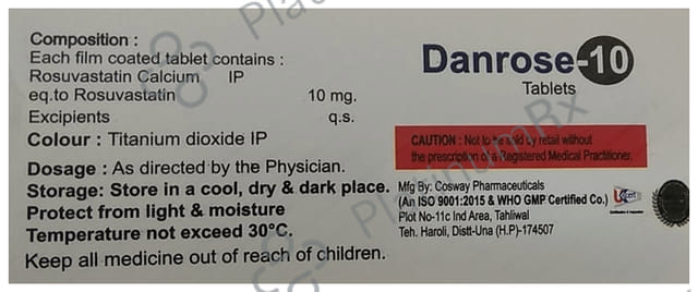 Danrose 10 Tablet