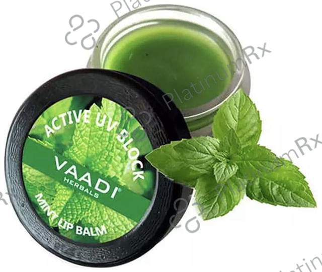Vaadi Herbals Super Value Pack of 8 Lip Balm Mint