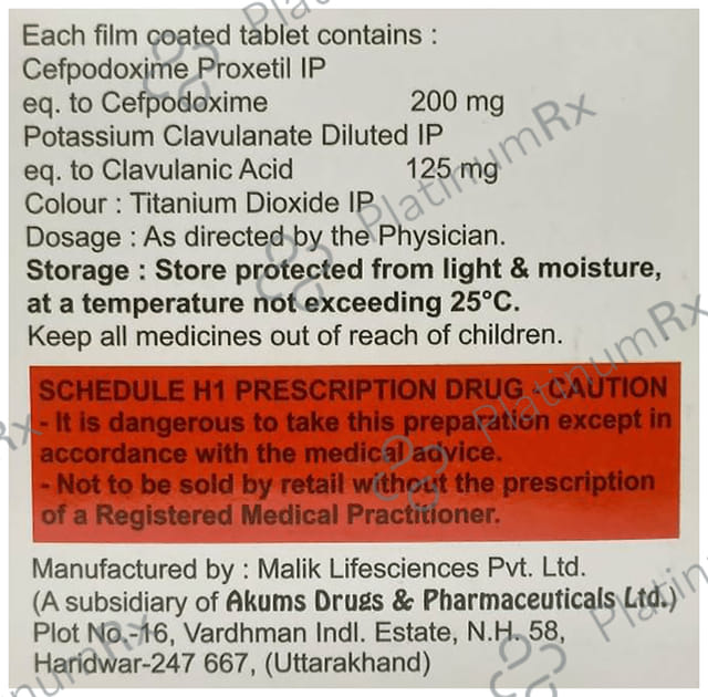 Strandoxim-CV Tablet