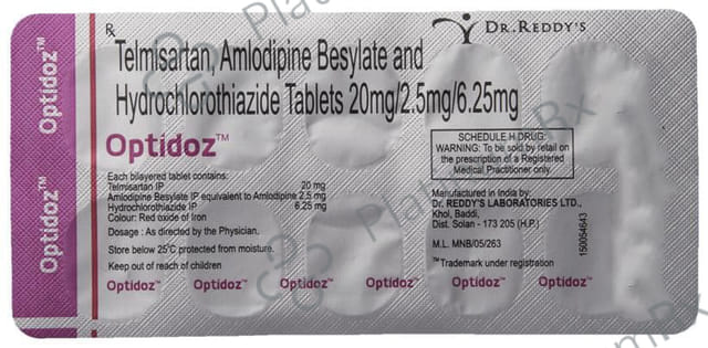 Optidoz 20/2.5/6.25mg Tablet 10s