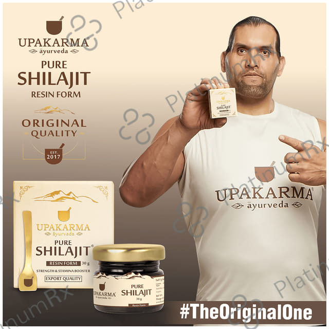 Upakarma Ayurveda Pure Shilajit Resin Form Mega Pack