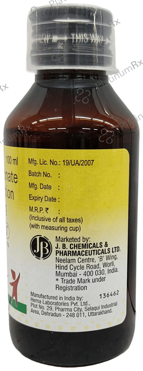 Z&D 20mg Syrup 100ml