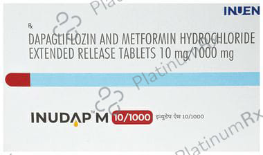 Inudap M 10/1000 Tablet ER