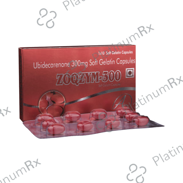 Zoqzym 300mg Soft Gelatin Capsule 10s