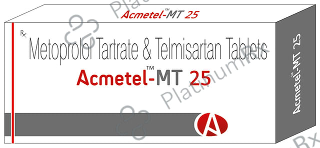 Acmetel MT 25/40mg Tablet ER 10s