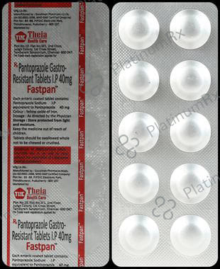 Fastpan 40mg Tablet 10s
