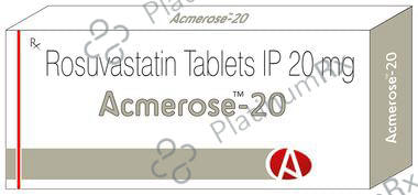 Acmerose 20mg Tablet 10s Acmedix Pharma LLP