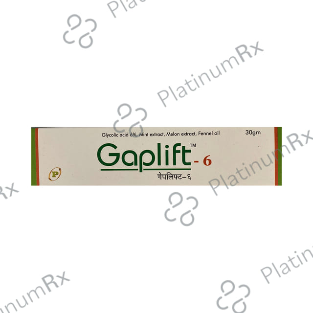 Gaplift 6% Cream 30gm