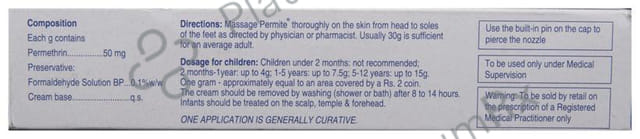 Permite 5 % Cream 60gm