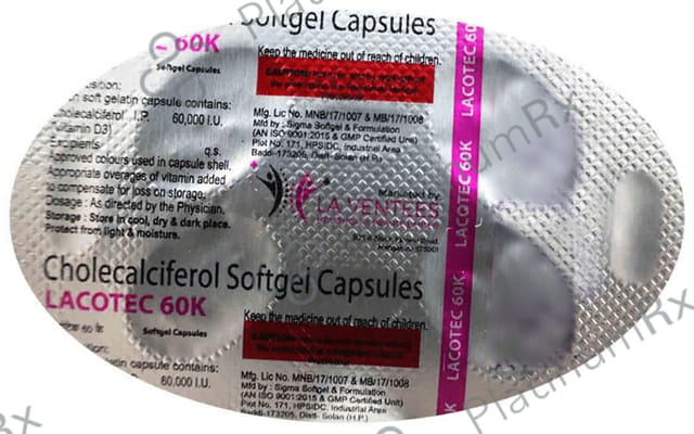 Lacotec 60K Softgel Capsule 4s