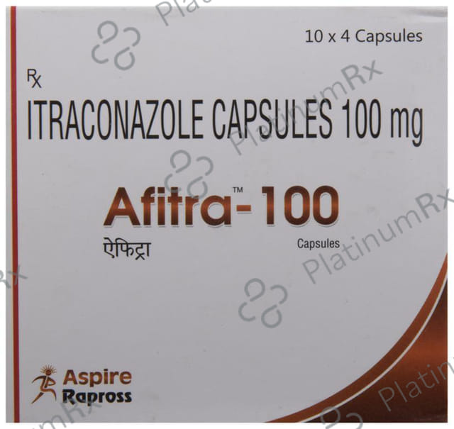 Afitra 100mg Capsule 4s