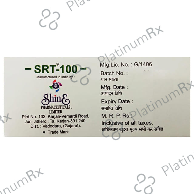 S R T 100mg Tablet