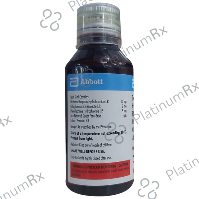 Deletus D Plus 2/10/5mg Raspberry Sugar Free Syrup 100ml