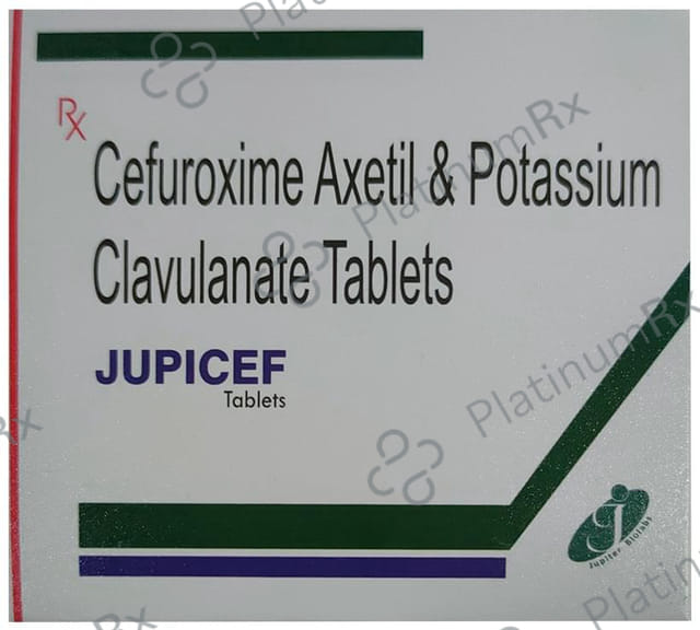 Jupicef 500mg/125mg Tablet