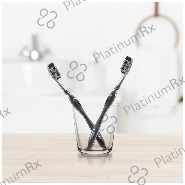 Oral-B Cavity Defence Medium Toothbrush with Charcoal