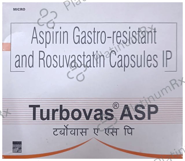 Turbovas ASP 75/10mg Capsule 15s