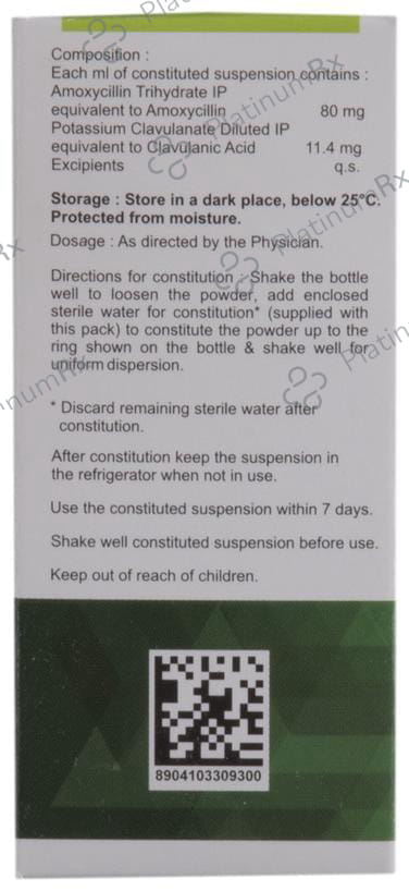Moxikind CV 80/11.4mg Drops 10ml
