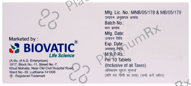 Evatic 0.5 Tablet