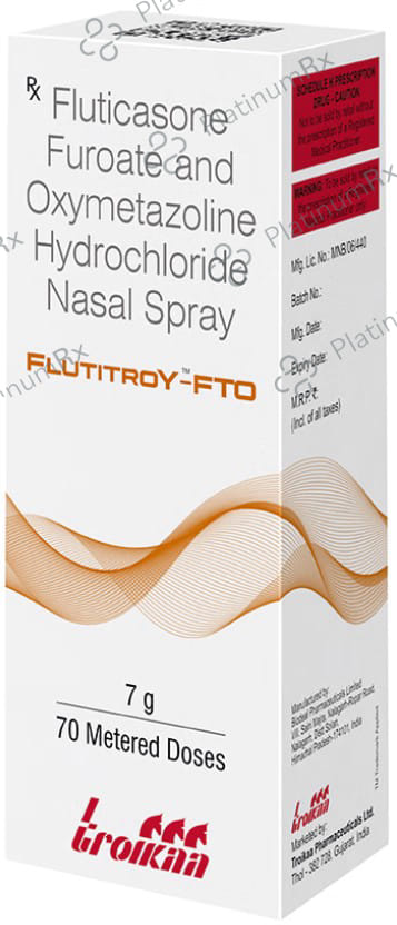 Flutitroy FTO Nasal Spray 70MDI