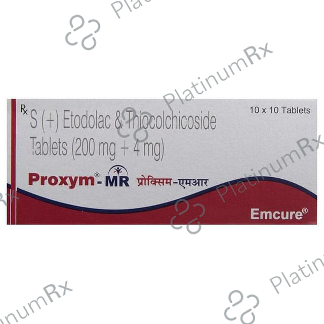 Proxym MR 200/4mg Tablet 10s