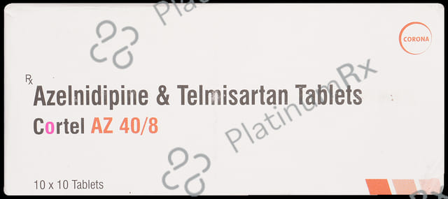 Cortel AZ 8/40mg Tablet 10s