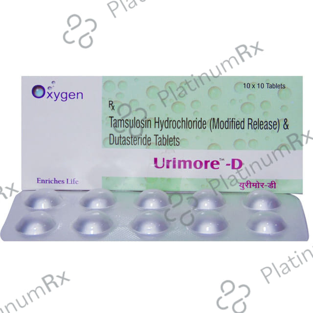 Urimore D 0.4/0.5mg Tablet 10s