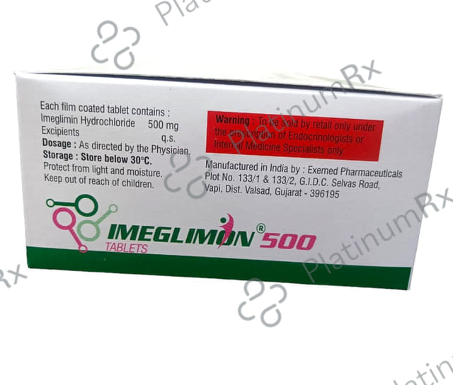 Imeglimon 500mg Tablet 10s