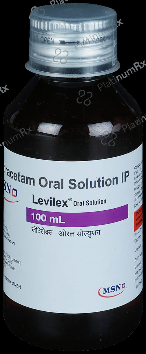 Levilex 500mg Oral Solution 100ml (MSN Laboratories Ltd.)