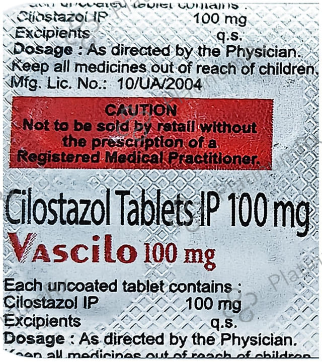 Vascilo 100mg Tablet