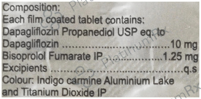 Gluxit Beta 2.5/10mg Tablet 15s