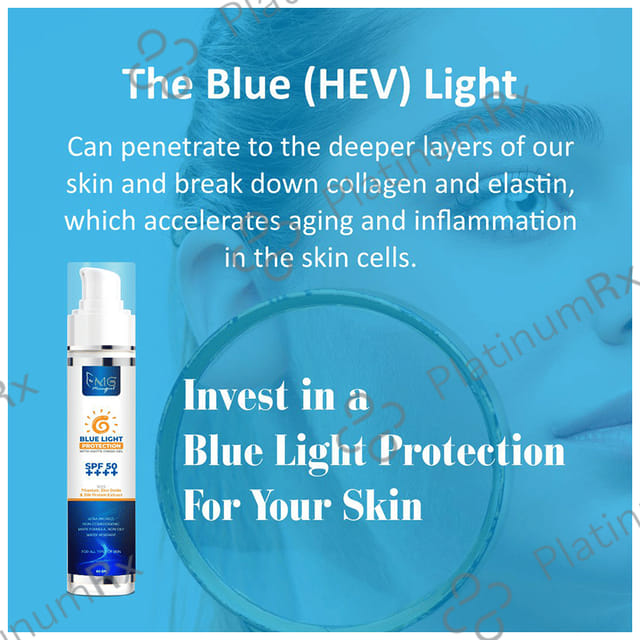MG Meowgirl Blue Light Protection with Matte Finish SPF 50++++ Gel 60gm