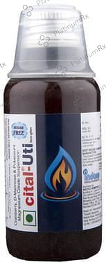 Cital Uti Sugar Free Oral Suspension 100ml