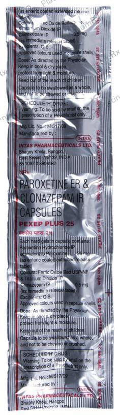 Pexep Plus 25 Capsule IR