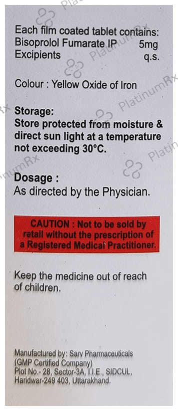 Acbiso 5mg Tablet 10s