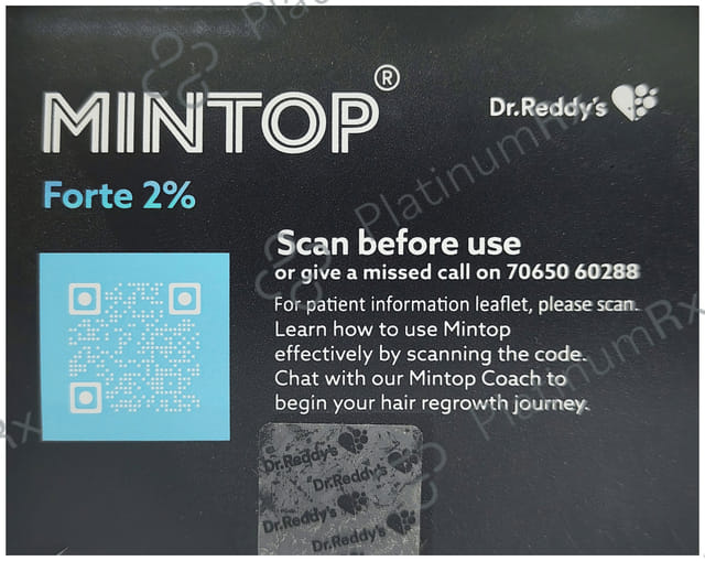 Mintop Forte 2% Hair Regrowth Formula Solution 120ml