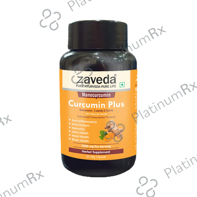 Zaveda Curcumin Plus Veg Capsule 90 vegicaps