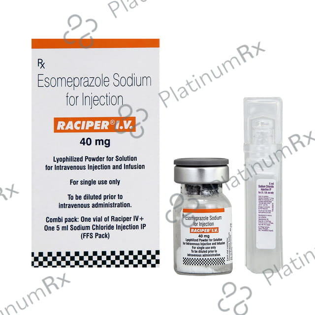 Raciper IV 40mg Injection 5ml