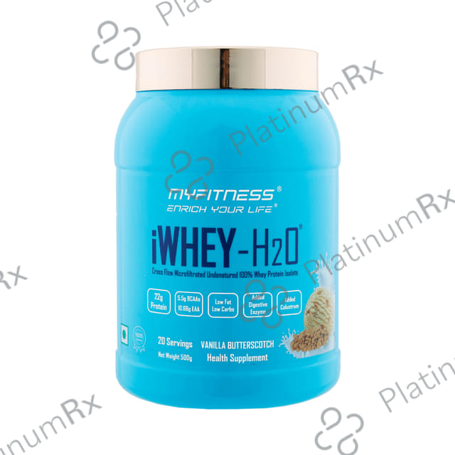 Myfitness iWhey - H2O Powder Vanilla Butterscotch 500 gm