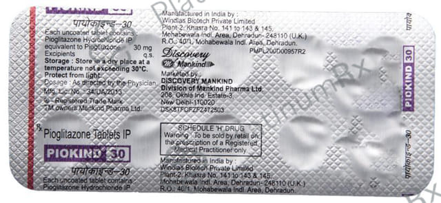 Piokind 30 Tablet