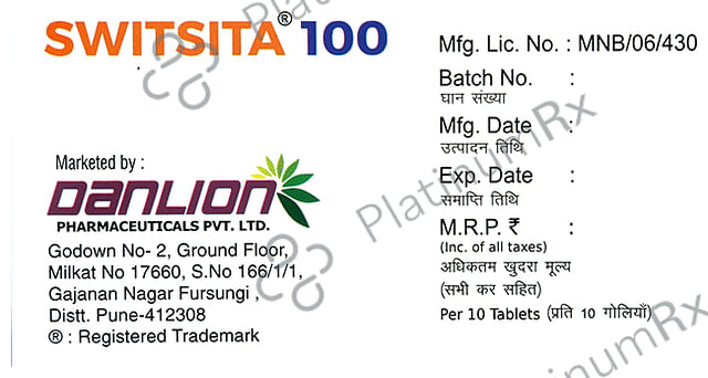Switsita 100 Tablet