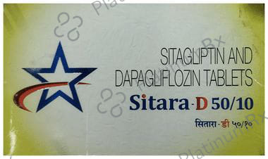 Sitara D 10/50mg Tablet 10s
