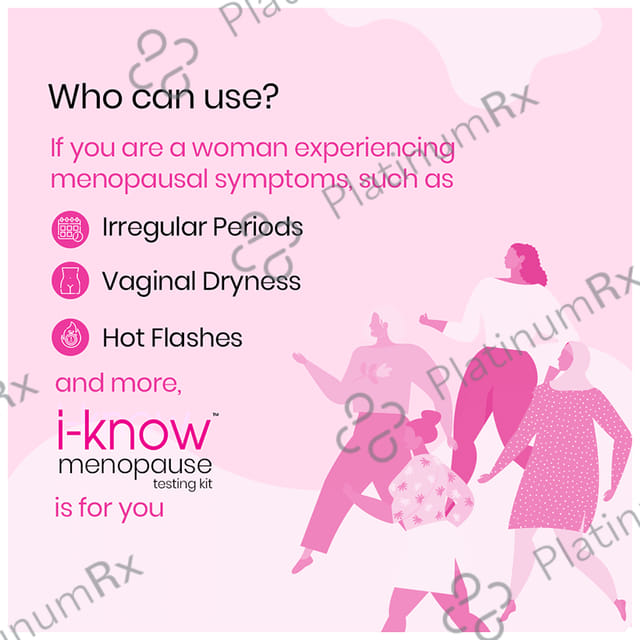 i Know Menopause Testing Kit 3s